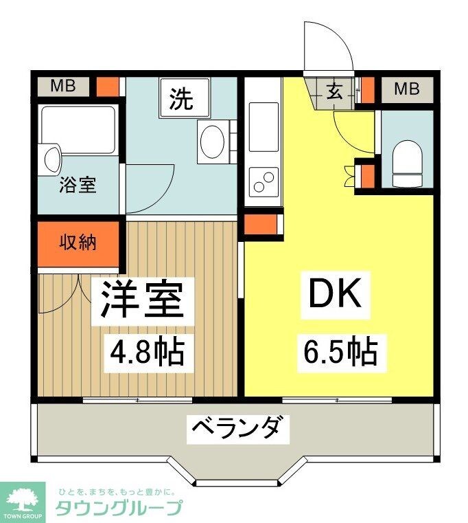 第3エコーマンションの物件間取画像
