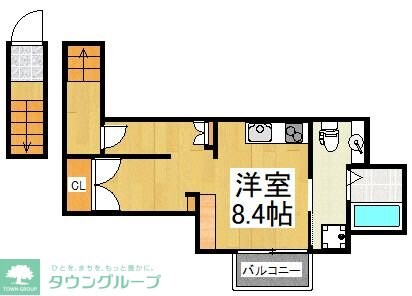 メゾンド・カシェットの物件間取画像