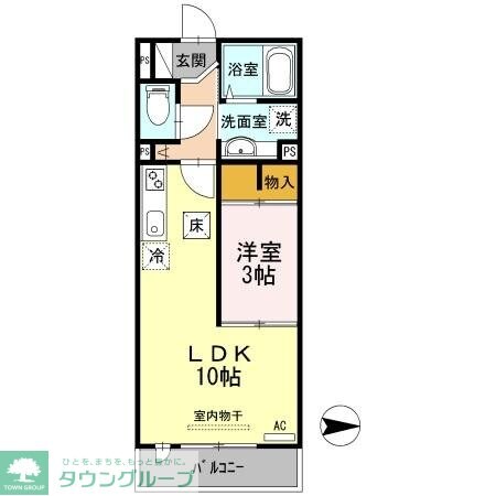 フォンティーヌ柏の物件間取画像