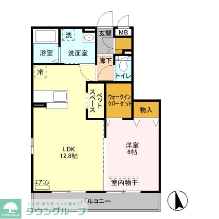リモージュ新郷の物件間取画像