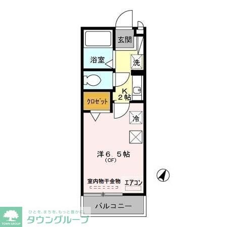 グリーンハイツの物件間取画像