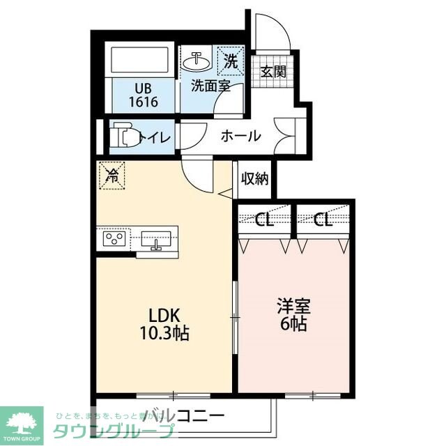 コントレイルIの物件間取画像