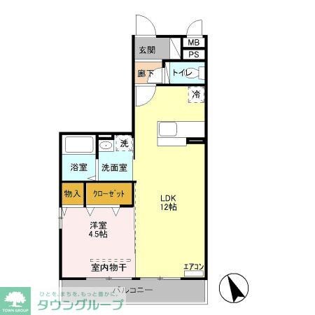 アルト・ポンテの物件間取画像