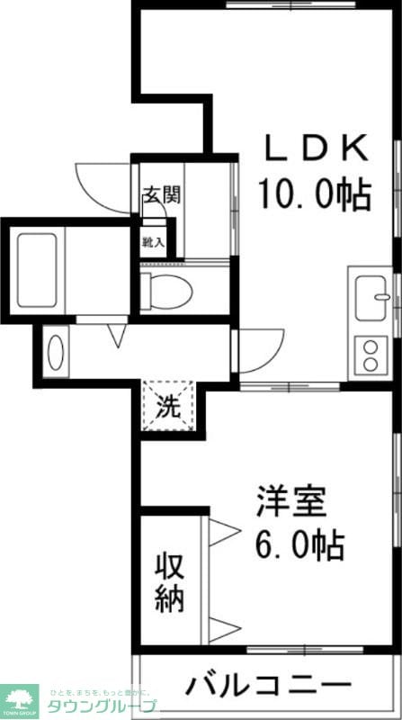 山一在家ステーツの物件間取画像