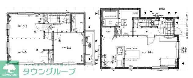 グランソフィア大門の物件間取画像
