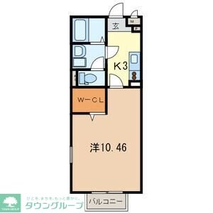 アムール四谷の物件間取画像