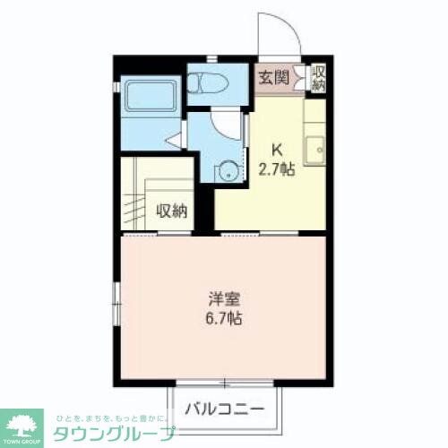 サザンコートの物件間取画像