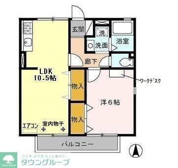 メゾン・アモーレの物件間取画像