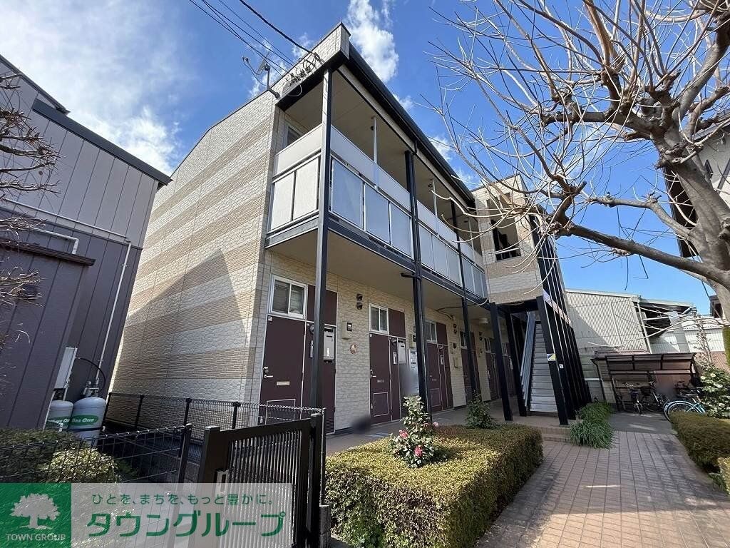 レオパレスコートハウス南平Cの物件外観写真