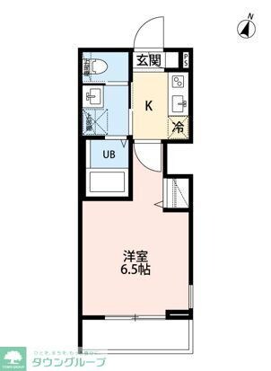 ティファナ蕨の物件間取画像