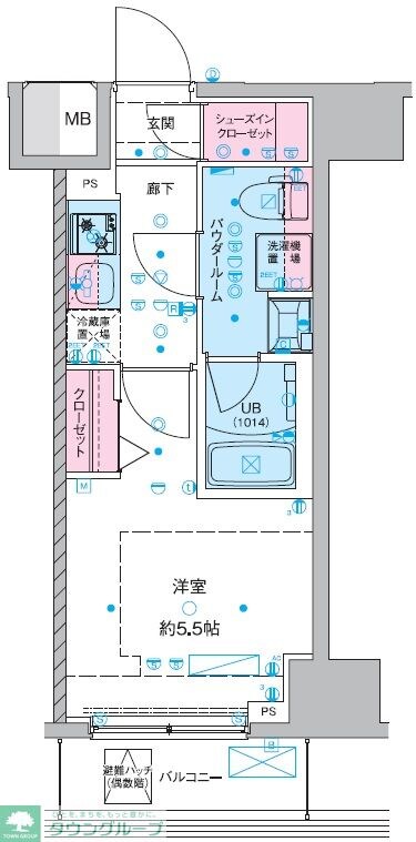 GENOVIA西川口IIIの物件間取画像