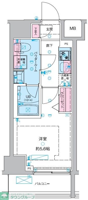 GENOVIA西川口IIIの物件間取画像