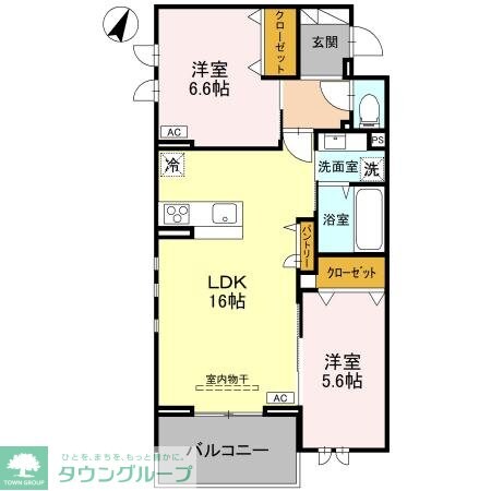 センカIIIの物件間取画像