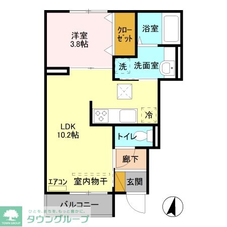 LIBERTE(リベルテ)の物件間取画像