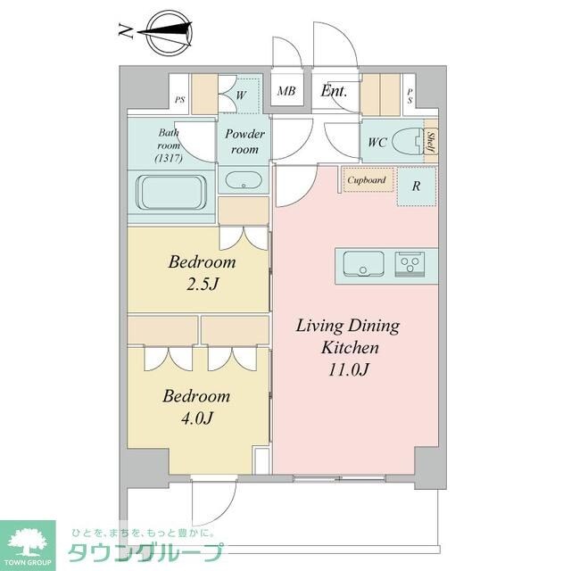 LIME RESIDENCE KAWAGUCHI EASTの物件間取画像