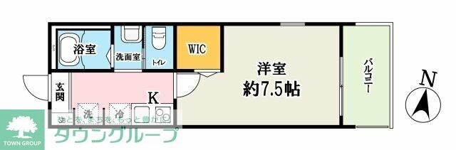 セレーノ西浦和の物件間取画像