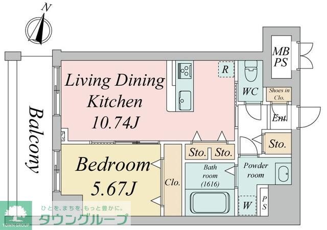 エスティメゾン浦和の物件間取画像