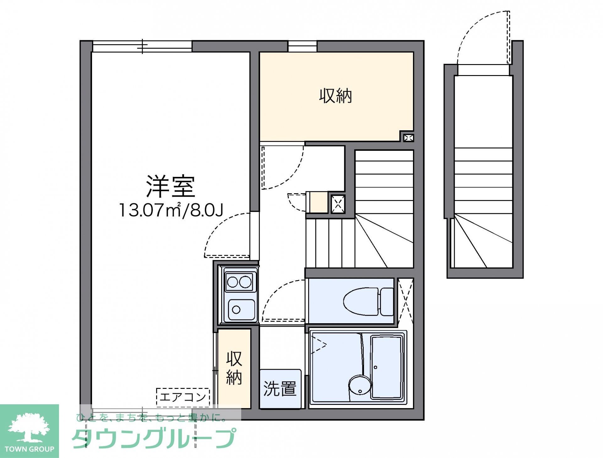 レオネクスト山崎 あずま橋の物件間取画像