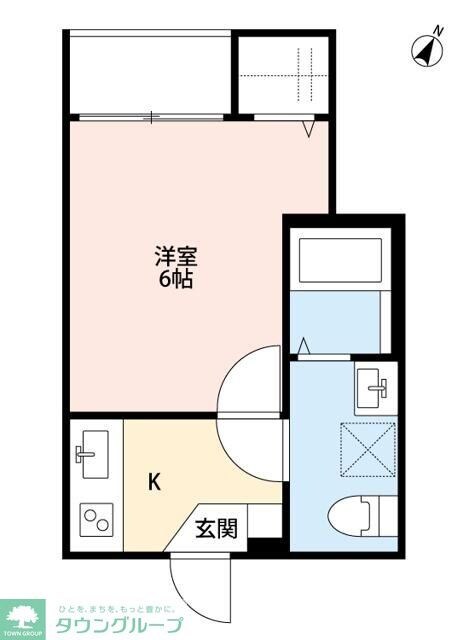 フォレスト南与野の物件間取画像