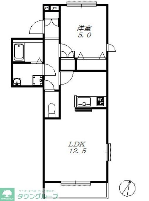 Maison Charlotteの物件間取画像