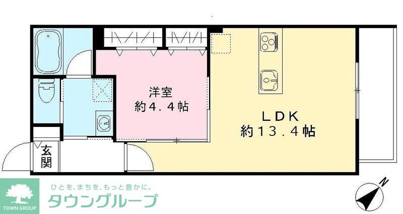ファーナム スクエアの物件間取画像