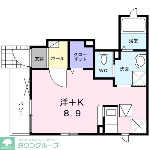 プラシード・サニーの物件間取画像
