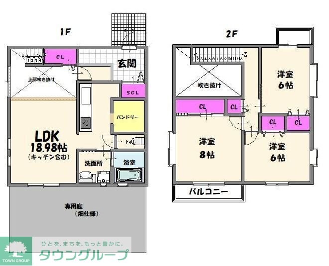 錦町5丁目戸建ての物件間取画像