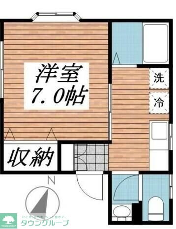 エクセルコートの物件間取画像