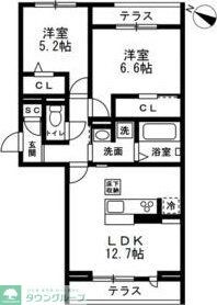 仮称)川口市戸塚3丁目新築PJの物件間取画像