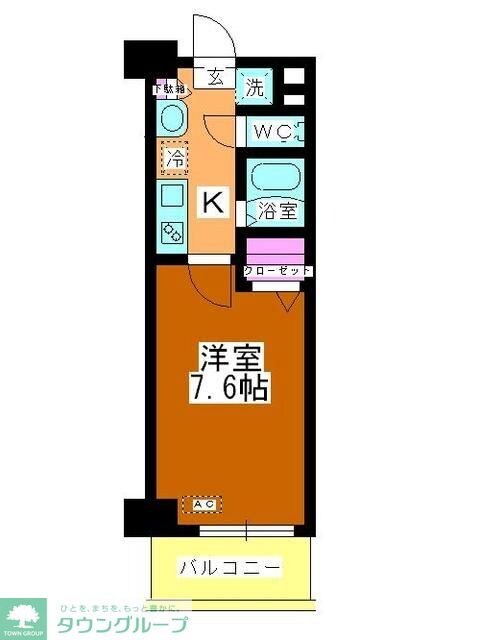 アルファコート川口元郷の物件間取画像