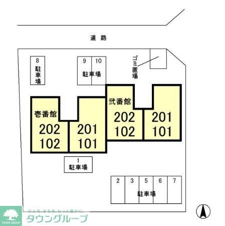 パティオ弐番館の物件内観写真