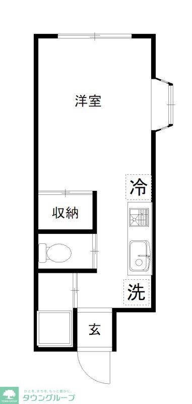 マナーパレス A-の物件間取画像
