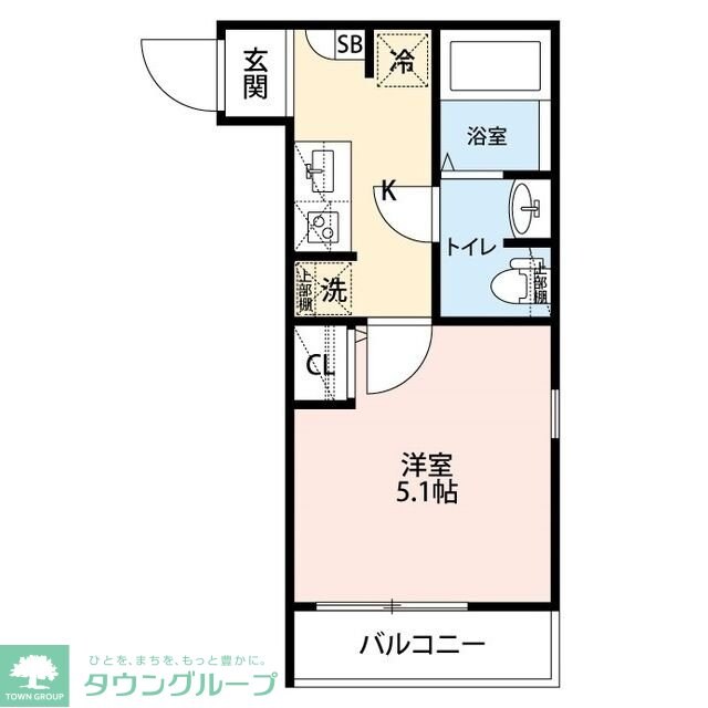 エクセラン中浦和の物件間取画像