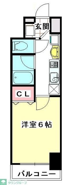 スパシエルクス大宮の物件間取画像