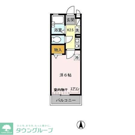 パークサイドMOGIの物件間取画像