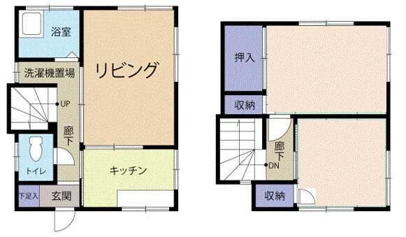 北与野戸建の物件間取画像