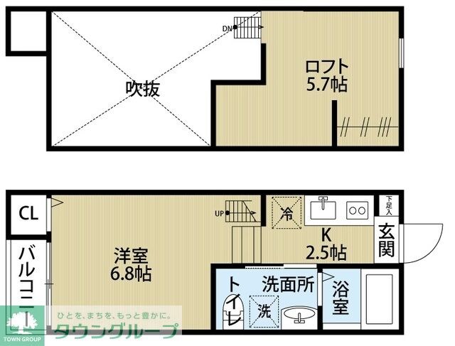 アクアプレイス日進の物件間取画像