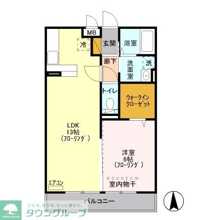 エルミタージュ・アンの物件間取画像