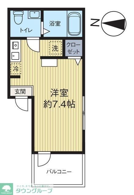 MELDIA大宮Bの物件間取画像