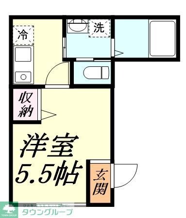 エミネックス与野本町III A棟の物件間取画像