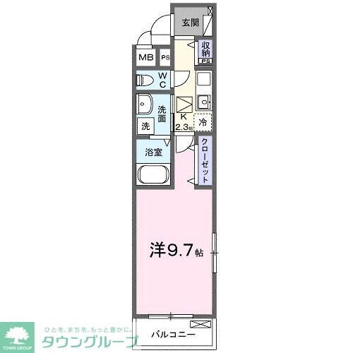 ブリラーレの物件間取画像