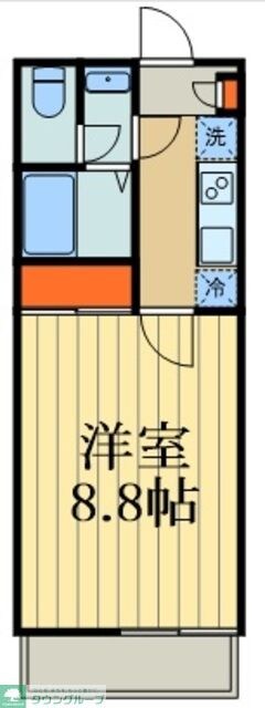 クレイノルーチェ デル ソーレの物件間取画像