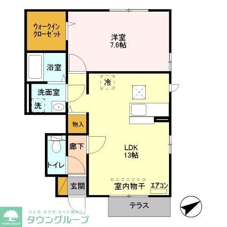 SAKURA Hills Bの物件間取画像