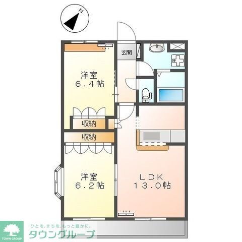 イル・プティットの物件間取画像