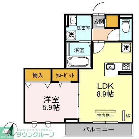 パルクみつまめの物件間取画像