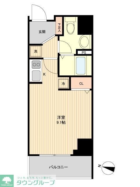 オーキッドレジデンス浦和の物件間取画像