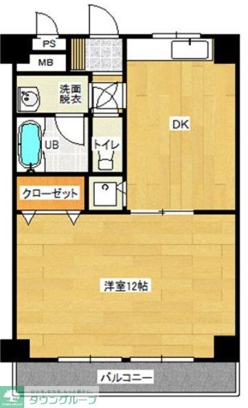 市両マンションの物件間取画像