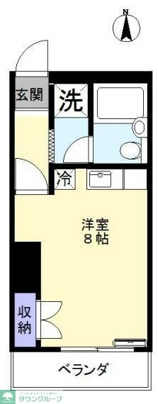 信和マンションの物件間取画像