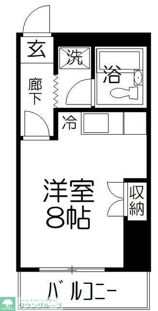 信和マンションの物件間取画像