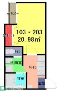 さくらひなたのsentieroの物件間取画像